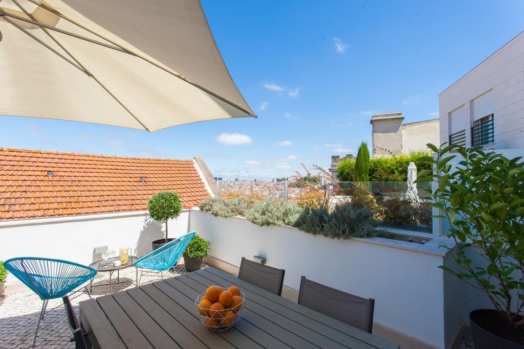 Living Graca Apartment Lisabona Exterior foto
